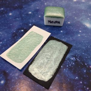 Acuarela Metalizada Menta