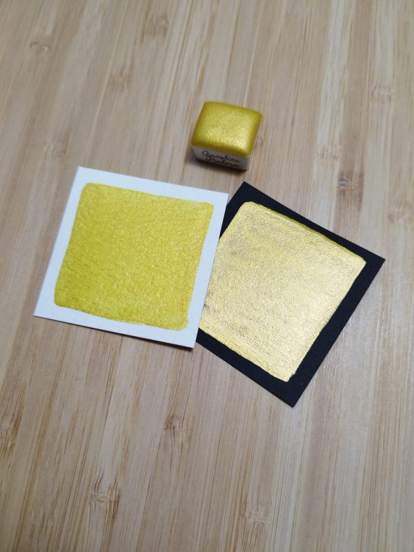 Acuarela Metalizada Oro - Imagen 2