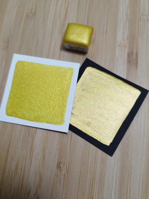 Acuarela Metalizada Oro - Imagen 3