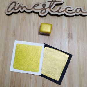 Acuarela Metalizada Oro