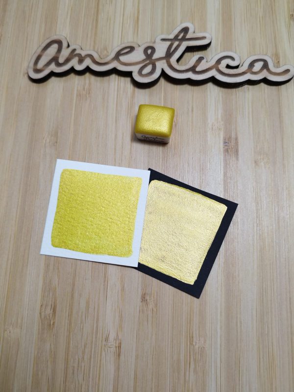 Acuarela Metalizada Oro - Imagen 4