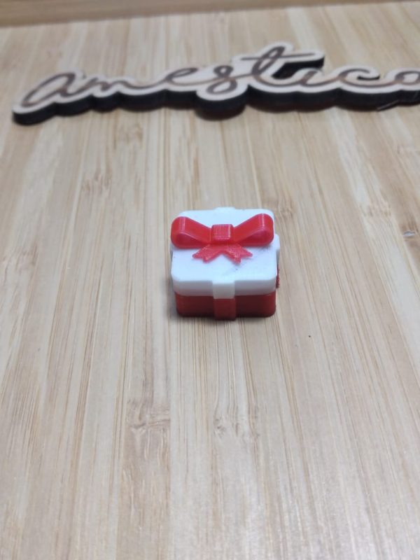 3D Caja Misteriosa sorpresa Roja