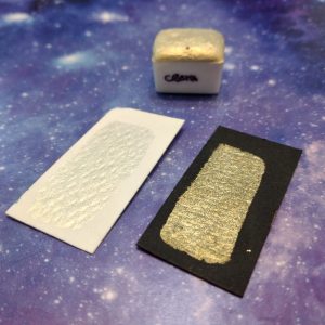 Acuarela Metalizada Crema