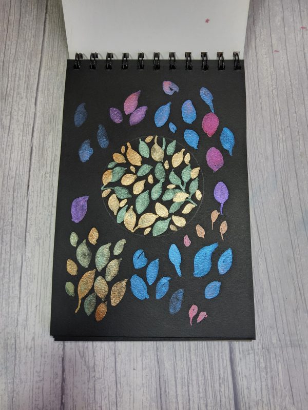 Block Prisma Gofrado Negro 160 grs. 14x 21cm - Imagen 4